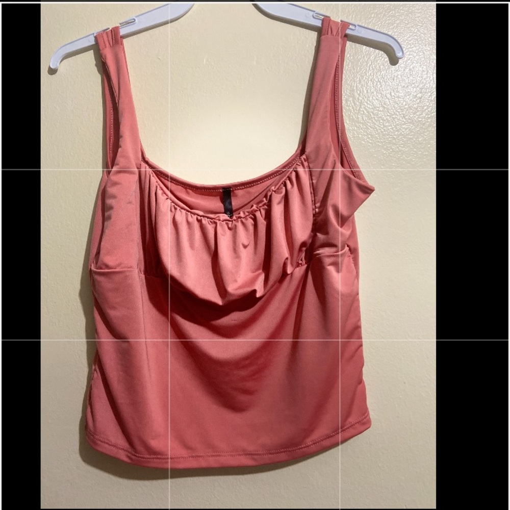 New pink crop top